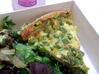 Cafe Madeleine quiche (c)2006 AEC