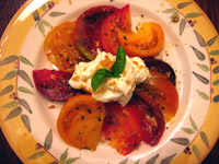 heirloom tomato salad (c)2006 AEC