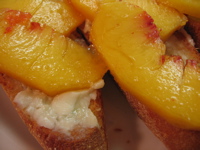 peach bruschetta (c)2006 AEC