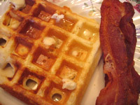 waffles & bacon (c)2006 AEC