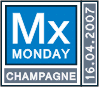 MxMo 14 badge - champagne