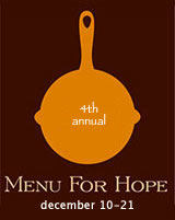 Menu for Hope IV