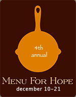 Menu for Hope