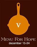 Menu for Hope V