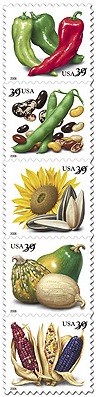 Crops of the Americas stamps
