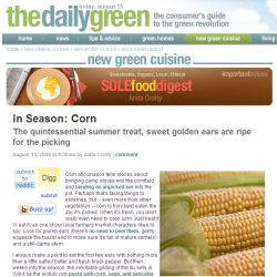 SOLE Food Digest on The Daily Green